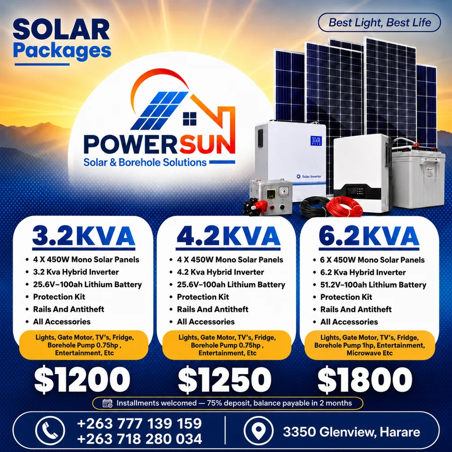Solar package comparison campaign for PowerSun