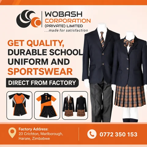 School uniform and sportswear campaign for Wobash Corporation